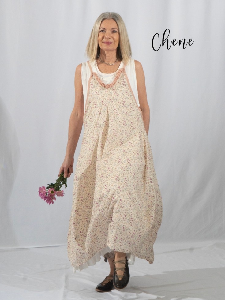 Sew Tina Givens Paper Sewing Pattern Chenne Slip Dress