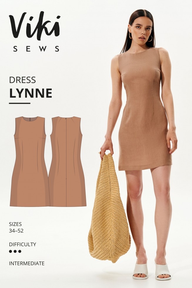 Vikisews Paper Sewing Pattern Lynne Dress