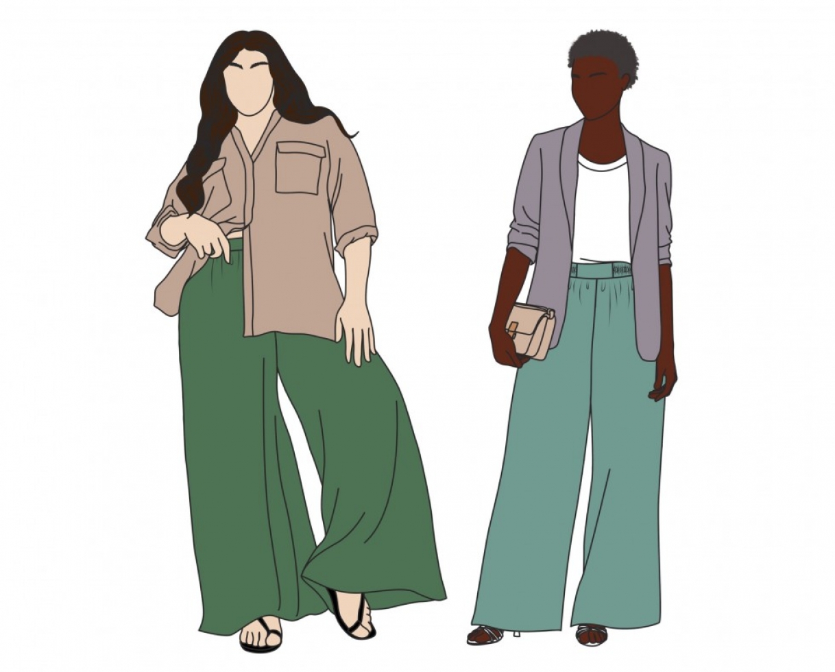 SIZE me Paper Sewing Pattern Serene Trousers