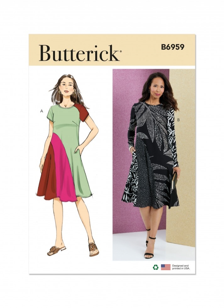 Butterick Paper Sewing Pattern 6959