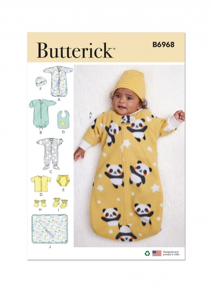 Butterick Paper Sewing Pattern 6968