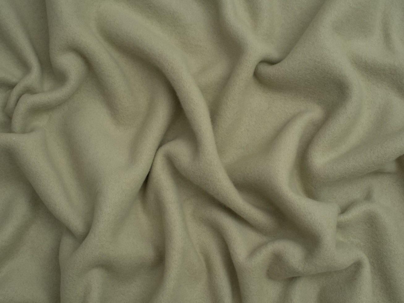 Minerva Core Range 100% Cotton Fleece Fabric Pistachio Green