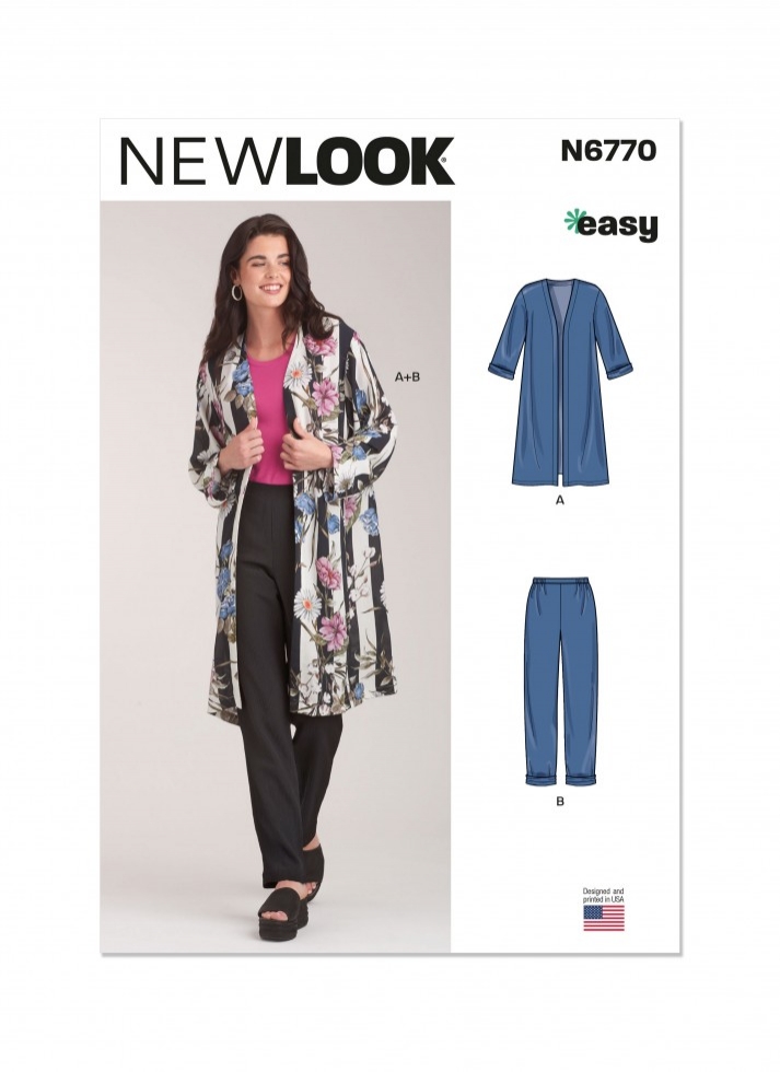 New Look Paper Sewing Pattern 6770