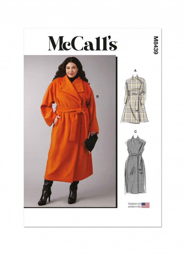 McCalls Paper Sewing Pattern 8439