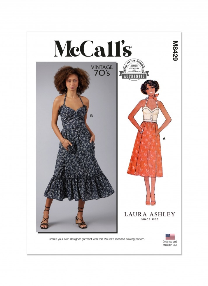 McCalls Paper Sewing Pattern 8429