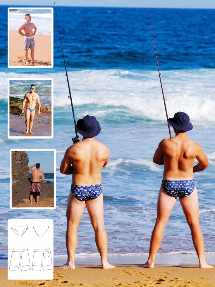 Booby Traps Paper Sewing Pattern Budgies & Boardies