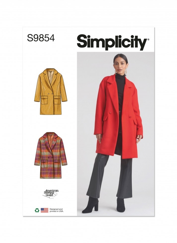 Simplicity Paper Sewing Pattern 9854