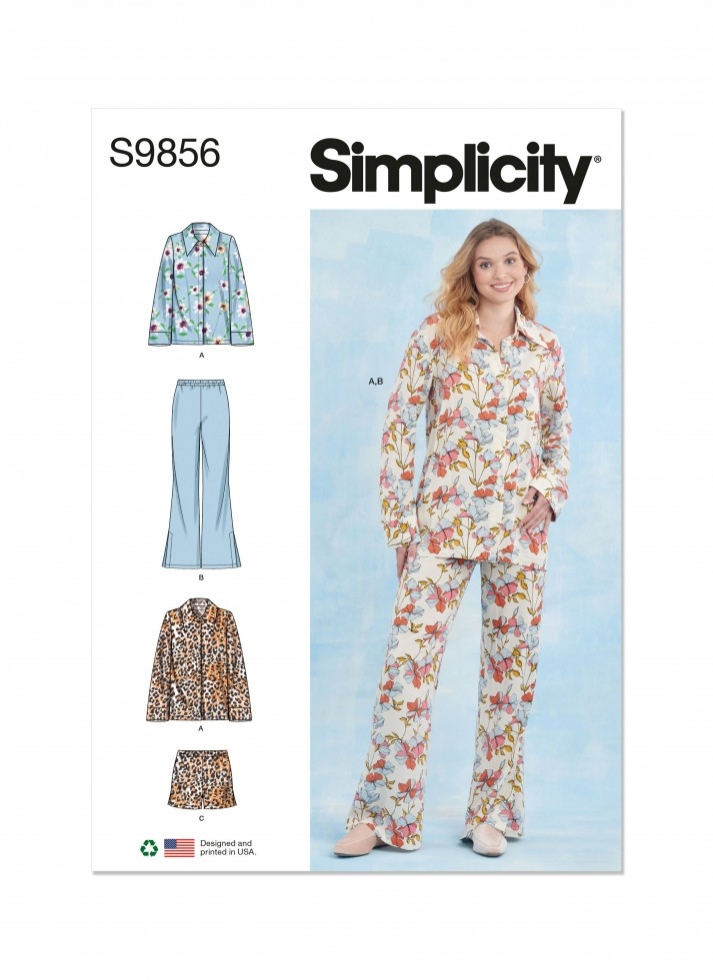 Simplicity Paper Sewing Pattern 9856