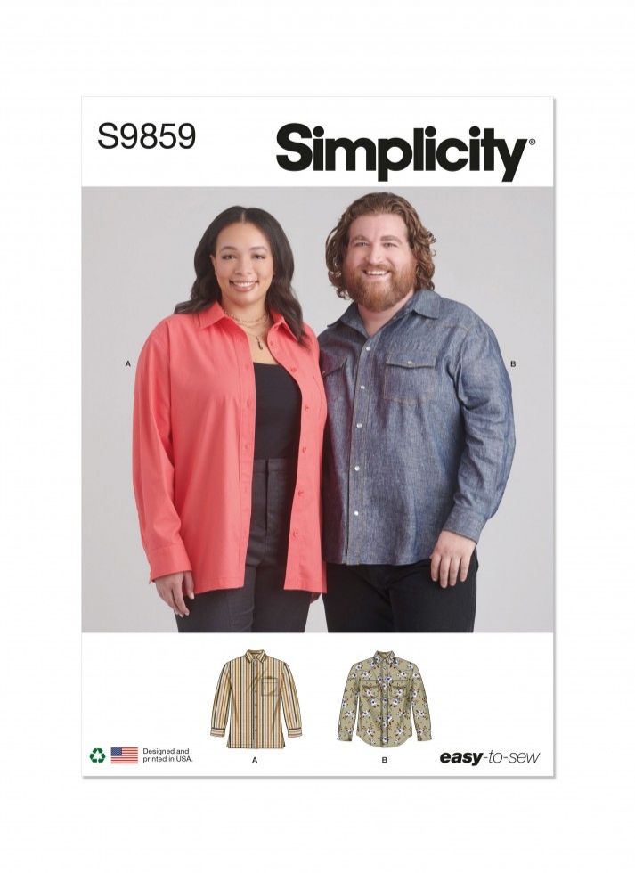 Simplicity Paper Sewing Pattern 9859