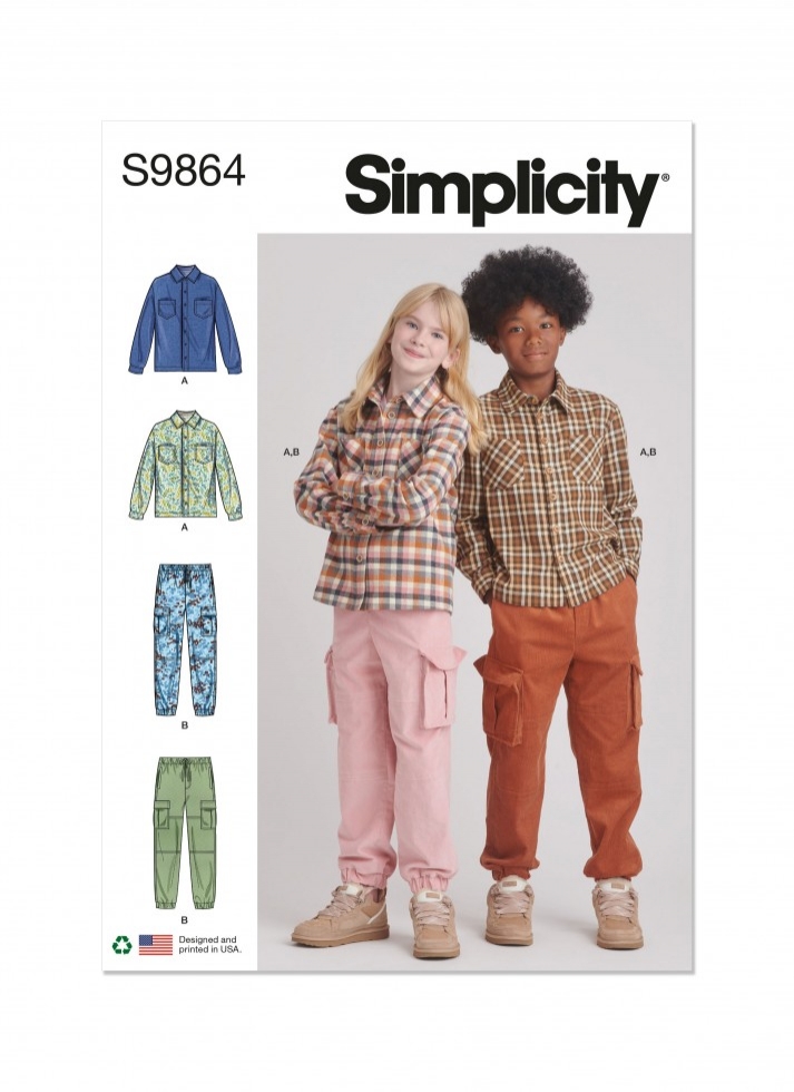 Simplicity Paper Sewing Pattern 9864