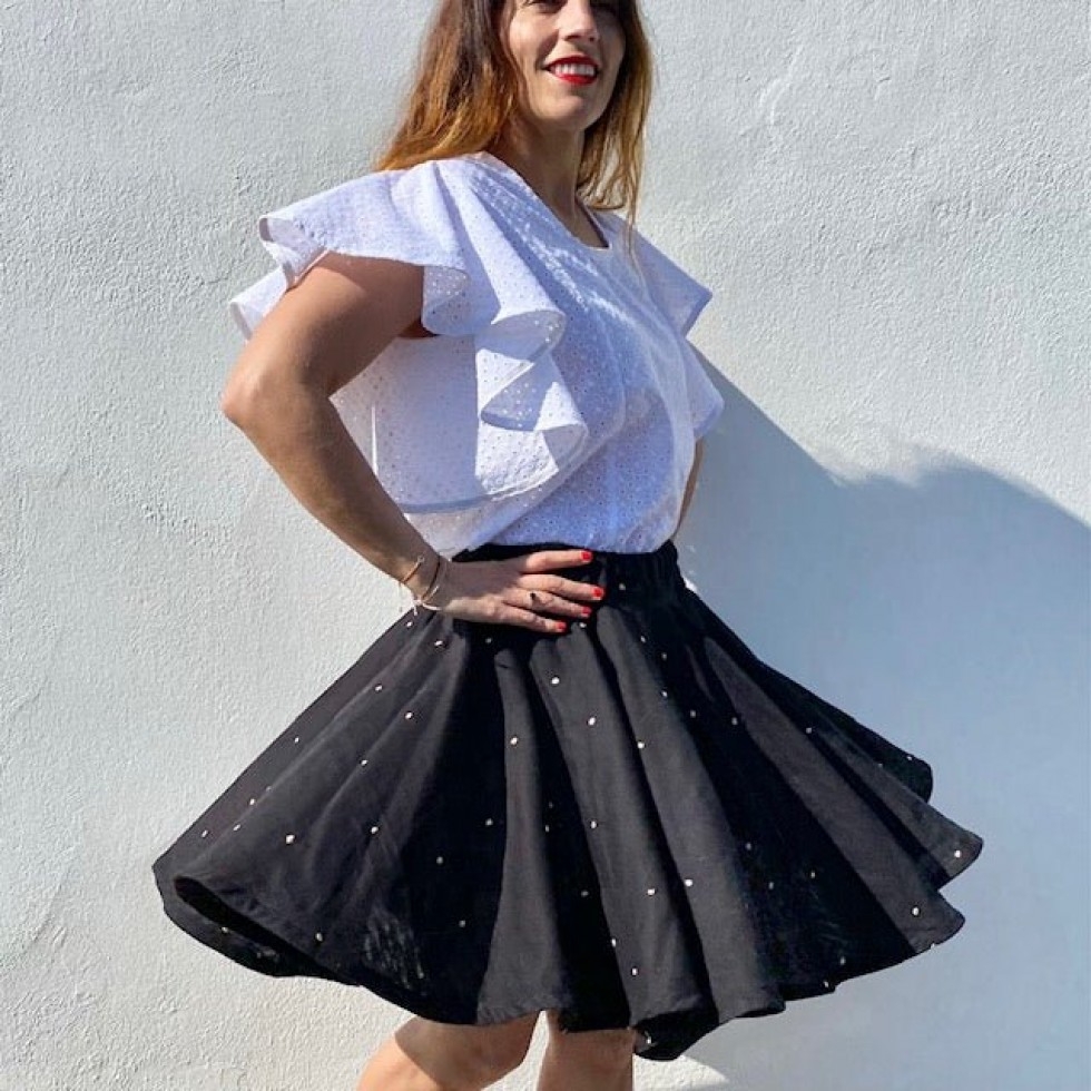 You Made My Day Paper Sewing Pattern April Skirt