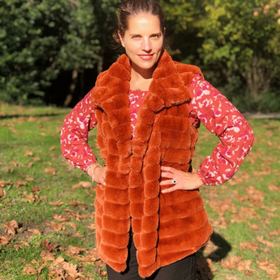You Made My Day Paper Sewing Pattern Sweet Winter Gilet