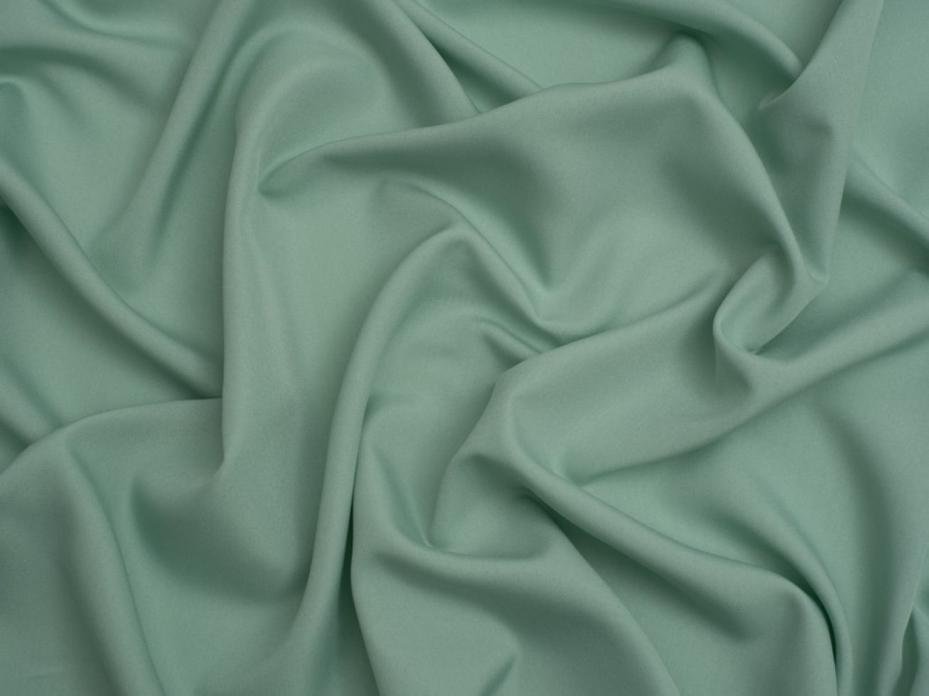 Minerva Core Range Soft Touch Crepe Fabric Blue Mint