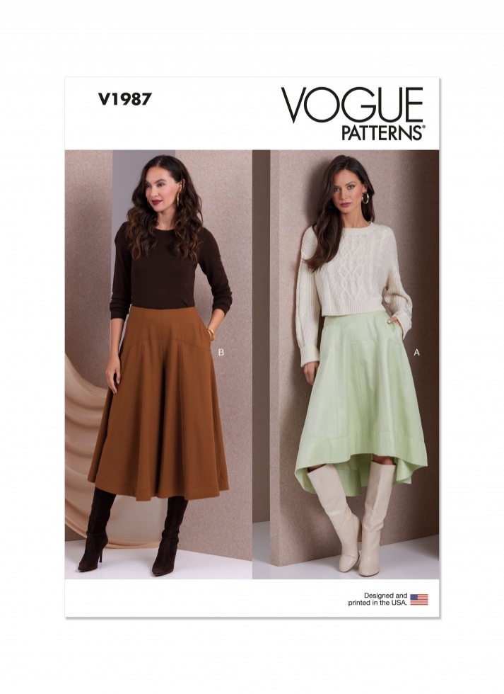 Vogue Paper Sewing Pattern 1987