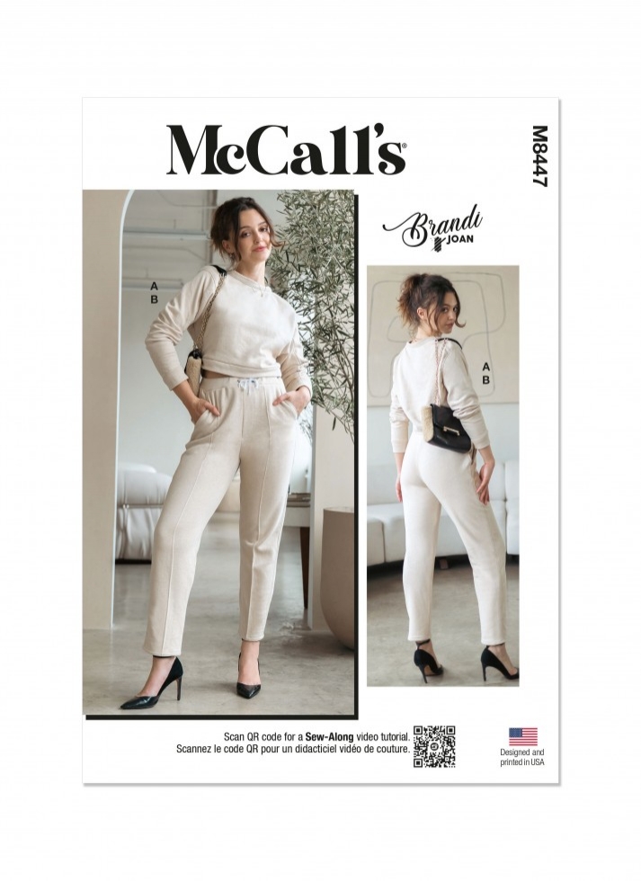 McCalls Paper Sewing Pattern 8447