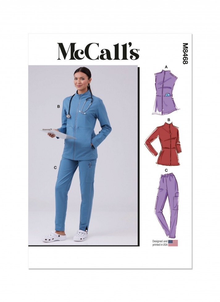 McCalls Paper Sewing Pattern 8468