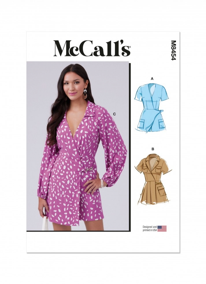 McCalls Paper Sewing Pattern 8454
