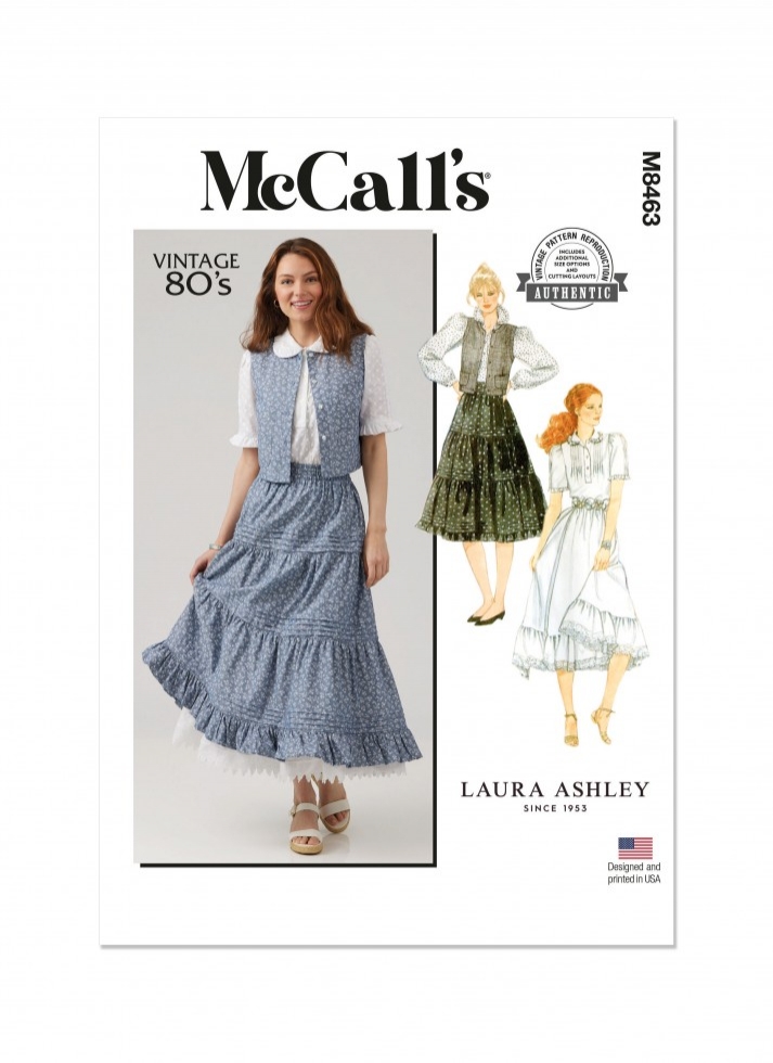 McCalls Paper Sewing Pattern 8463