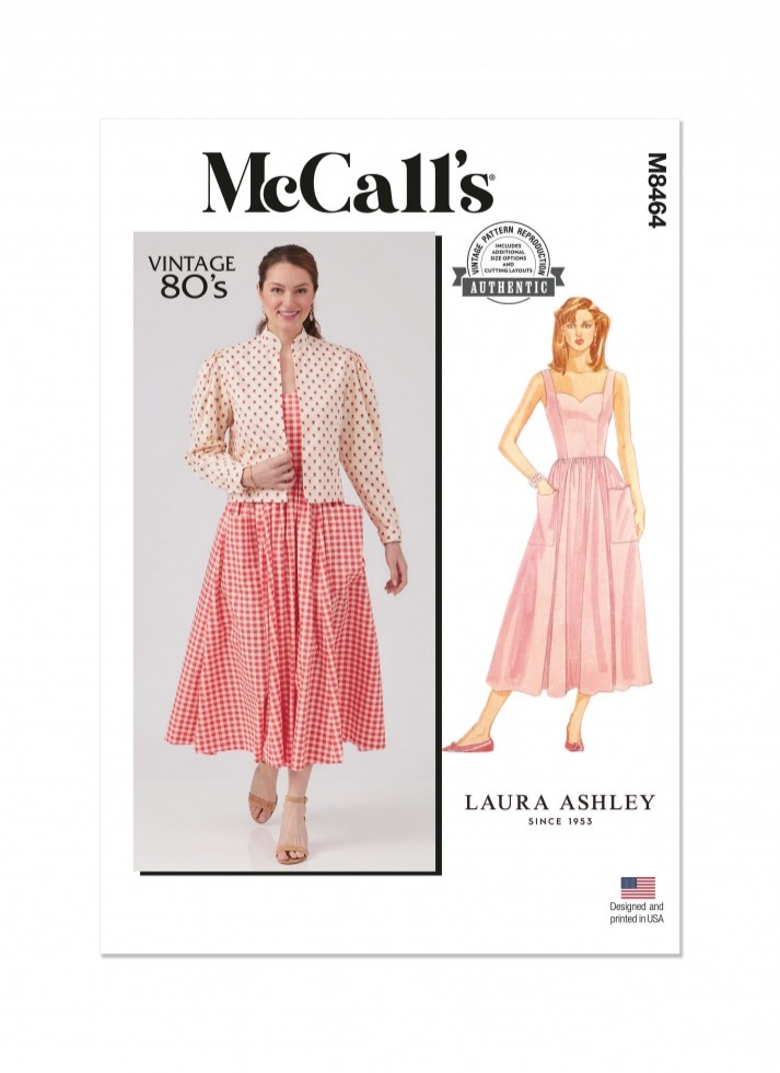 McCalls Paper Sewing Pattern 8464