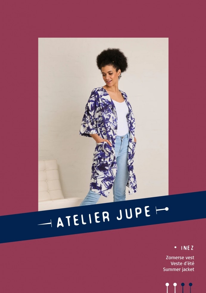 Atelier Jupe Paper Sewing Pattern Inez Summer Jacket