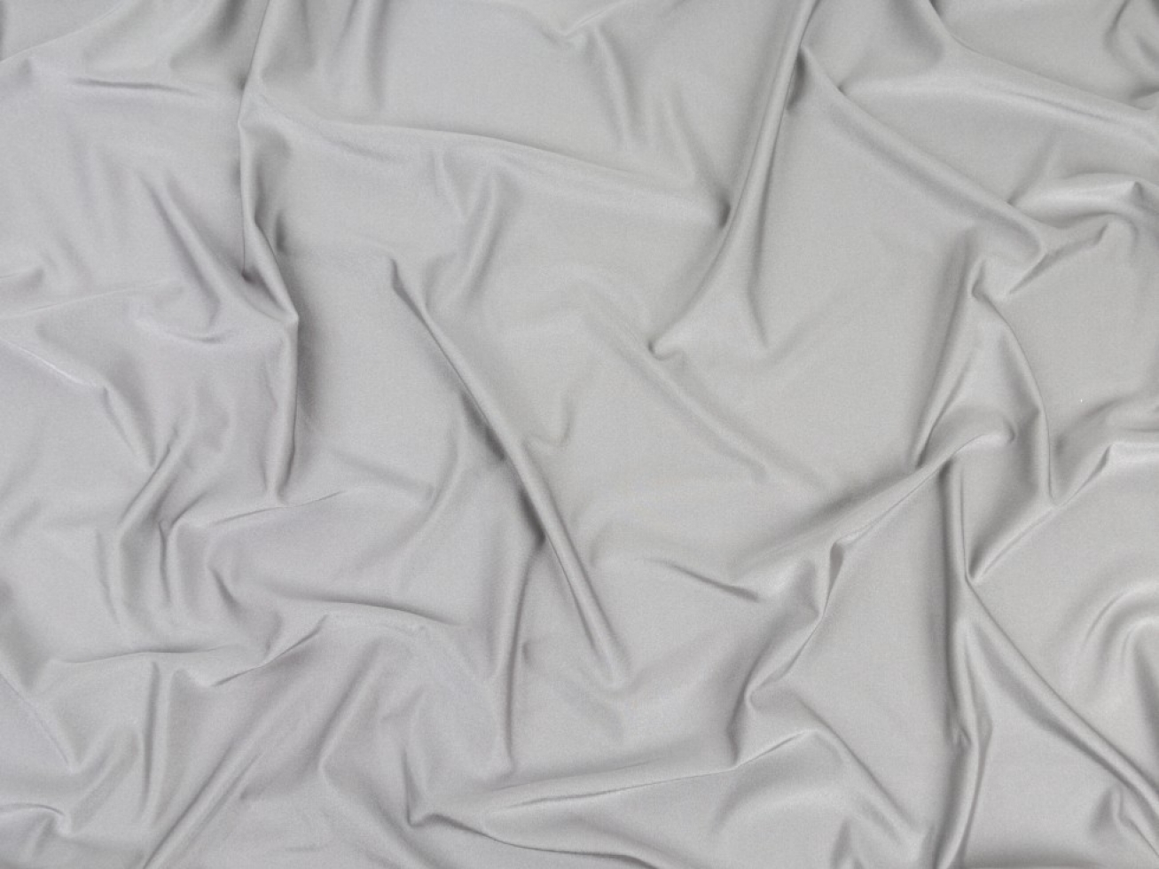 Minerva Core Range Chlorine Resistant Swimwear Lycra Four Way Stretch Knit Fabric Silver Grey