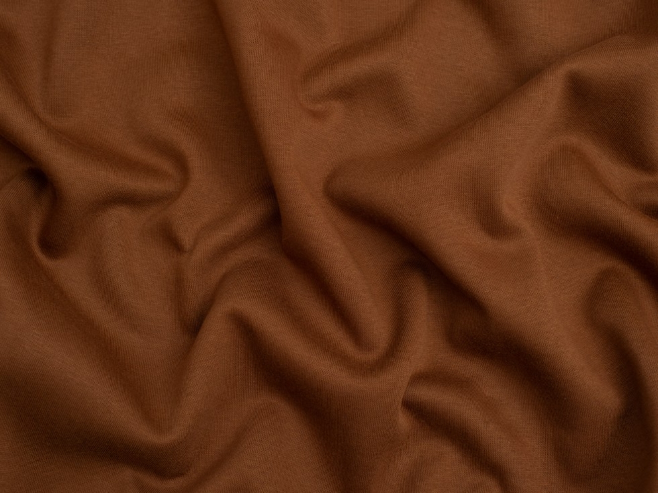 Minerva Core Range Polycotton Fleece Back Sweatshirt Stretch Knit Fabric