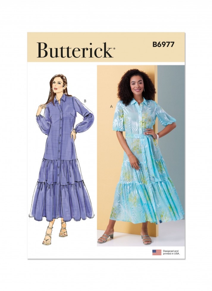 Butterick Paper Sewing Pattern 6977
