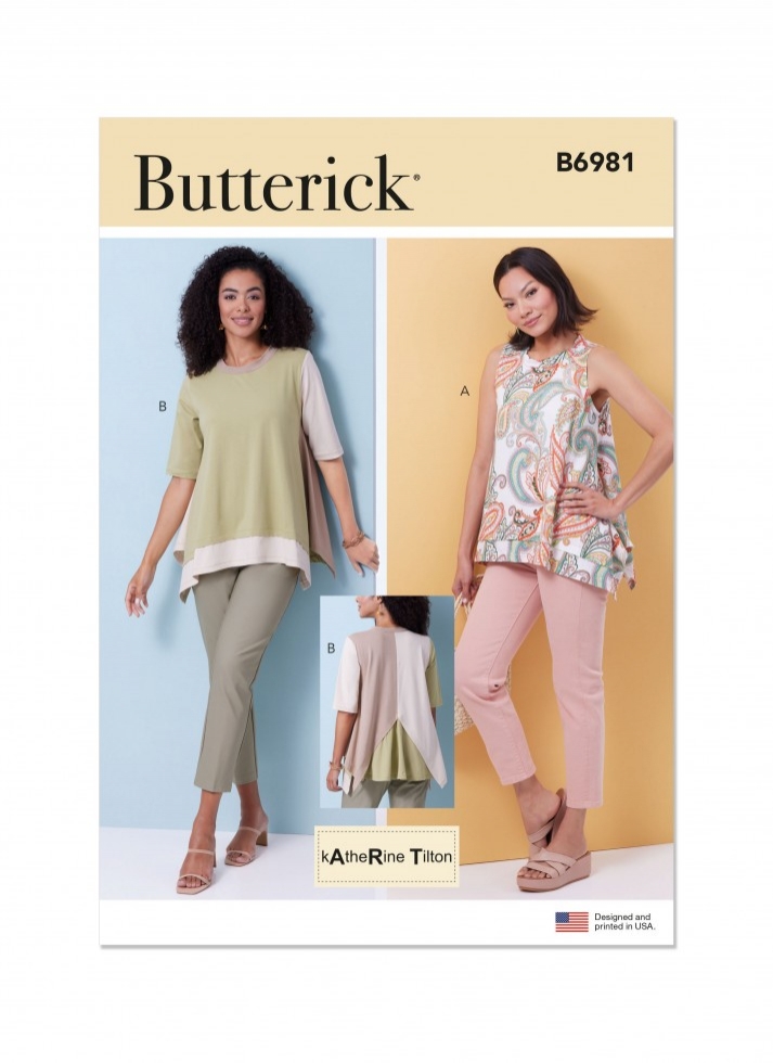 Butterick Paper Sewing Pattern 6981