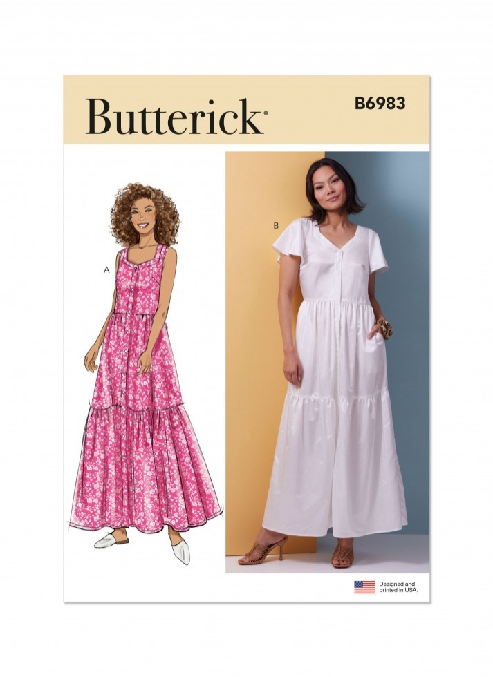 Butterick Paper Sewing Pattern 6983