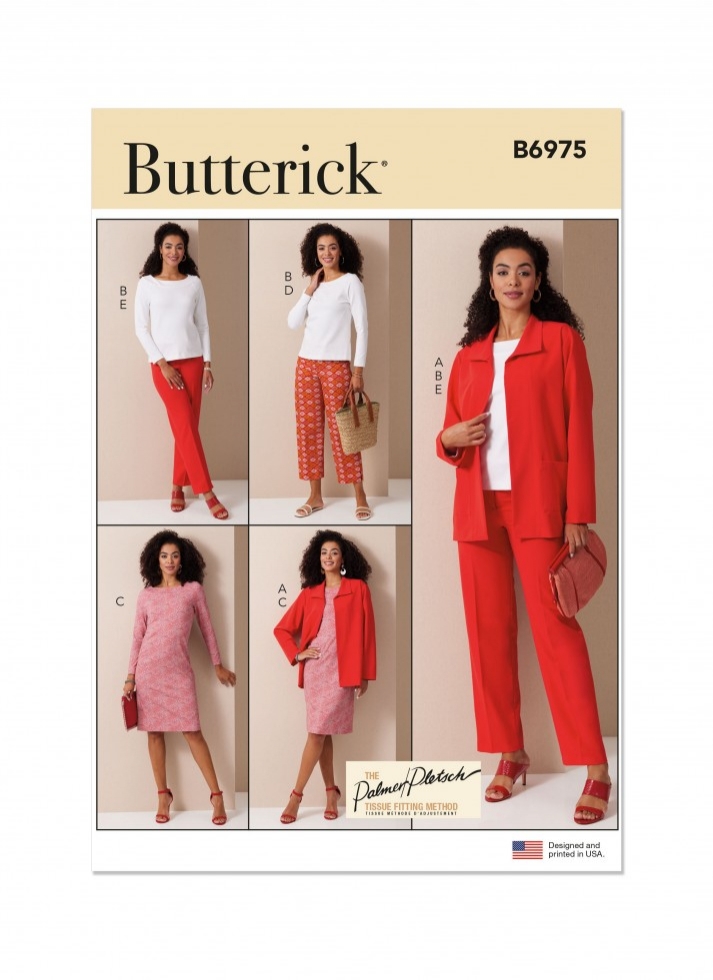Butterick Paper Sewing Pattern 6975