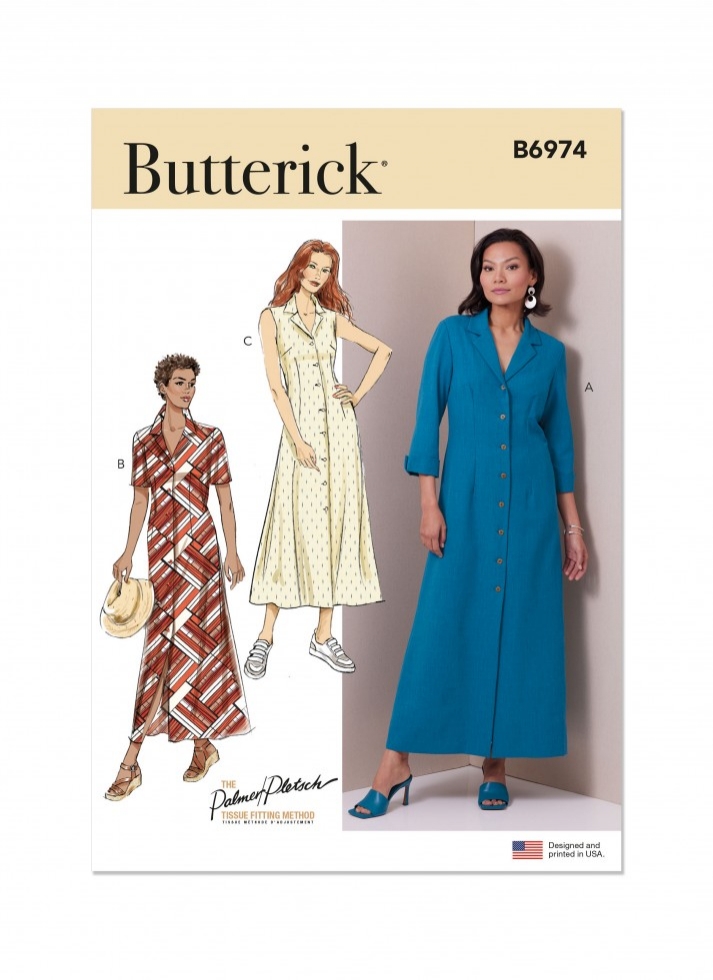 Butterick Paper Sewing Pattern 6974