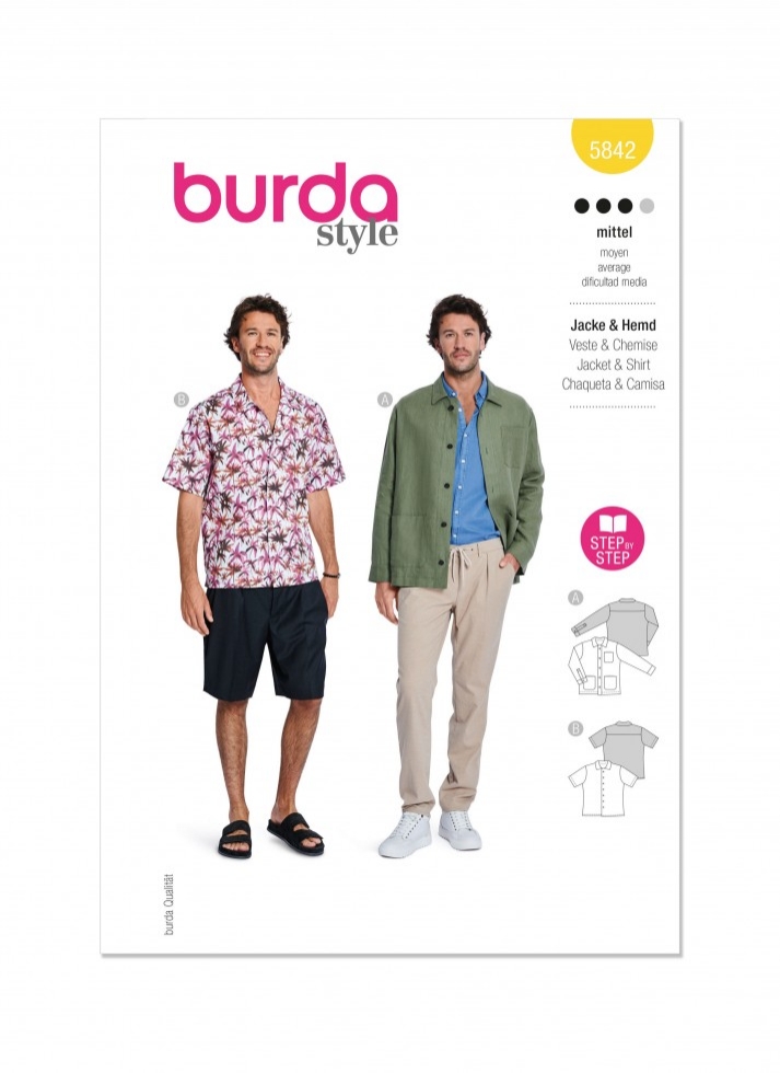 Burda Paper Sewing Pattern 5842