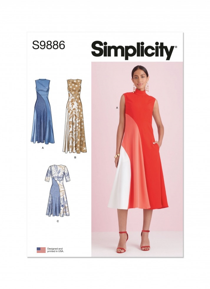 Simplicity Paper Sewing Pattern 9886