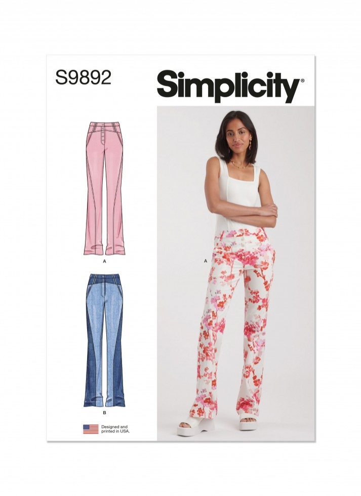 Simplicity Paper Sewing Pattern 9892