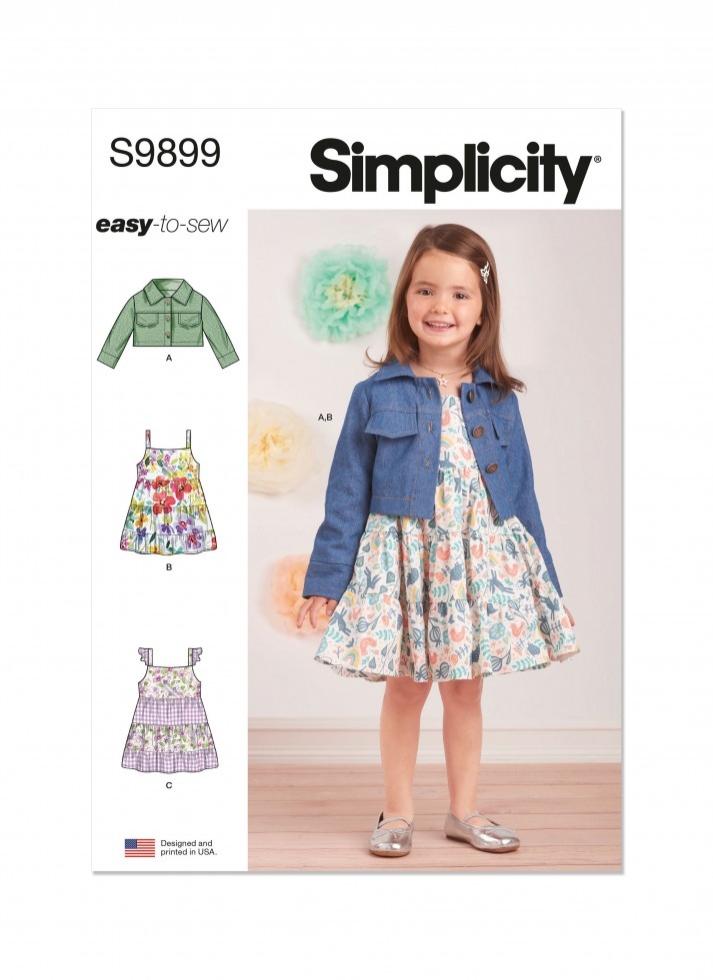 Simplicity Paper Sewing Pattern 9899
