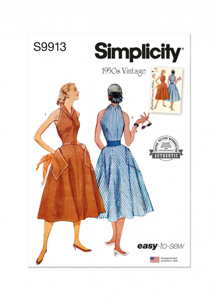 Simplicity Paper Sewing Pattern 9913