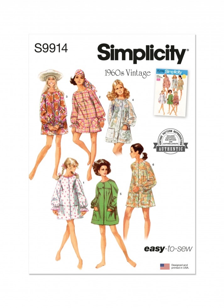 Simplicity Paper Sewing Pattern 9914