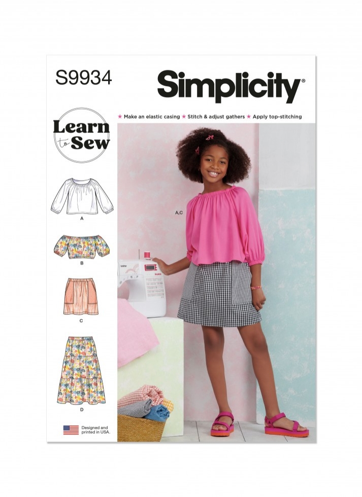 Simplicity Paper Sewing Pattern 9934
