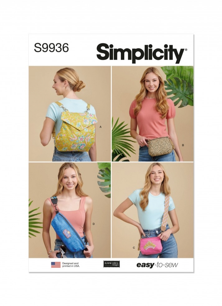Simplicity Paper Sewing Pattern 9936