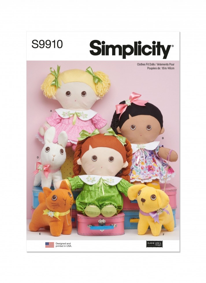 Simplicity Paper Sewing Pattern 9910