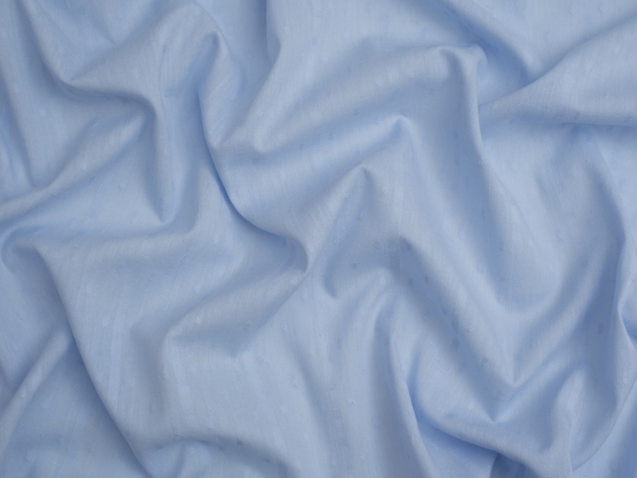Minerva Core Range Stripe Tufted Cotton Swiss Dot Fabric