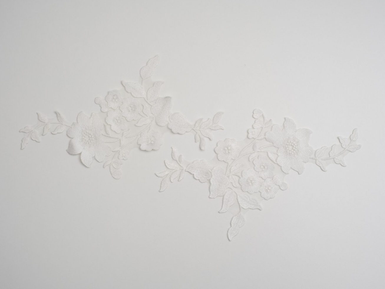 Georgina Lace Appliques Ivory