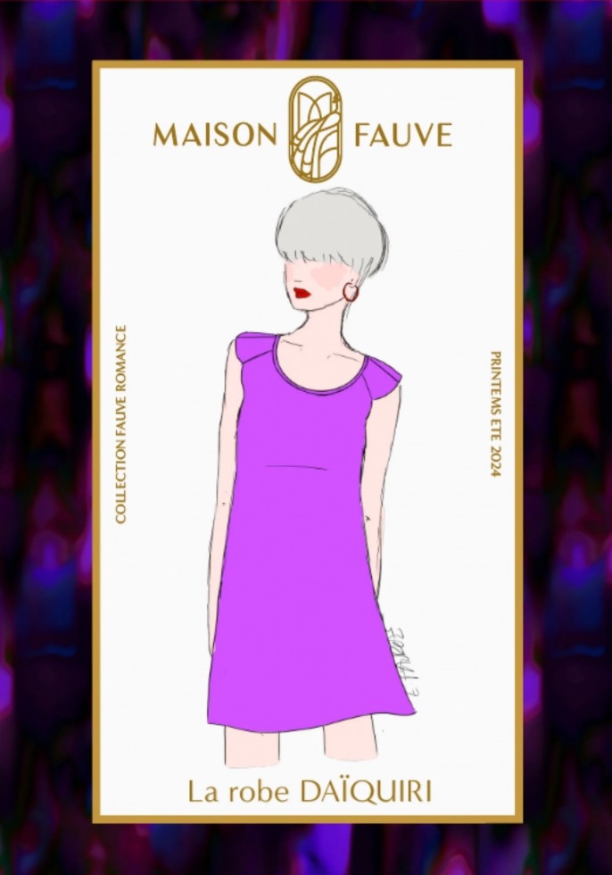 Maison Fauve Paper Sewing Pattern Daiquiri Dress & Blouse