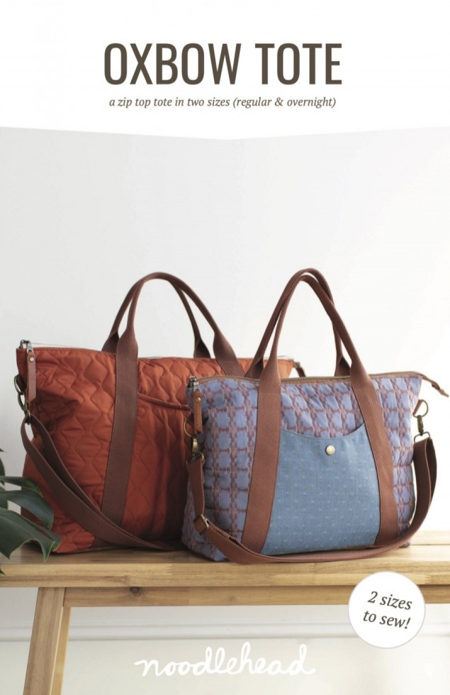 Noodlehead Paper Sewing Pattern Oxbow Tote