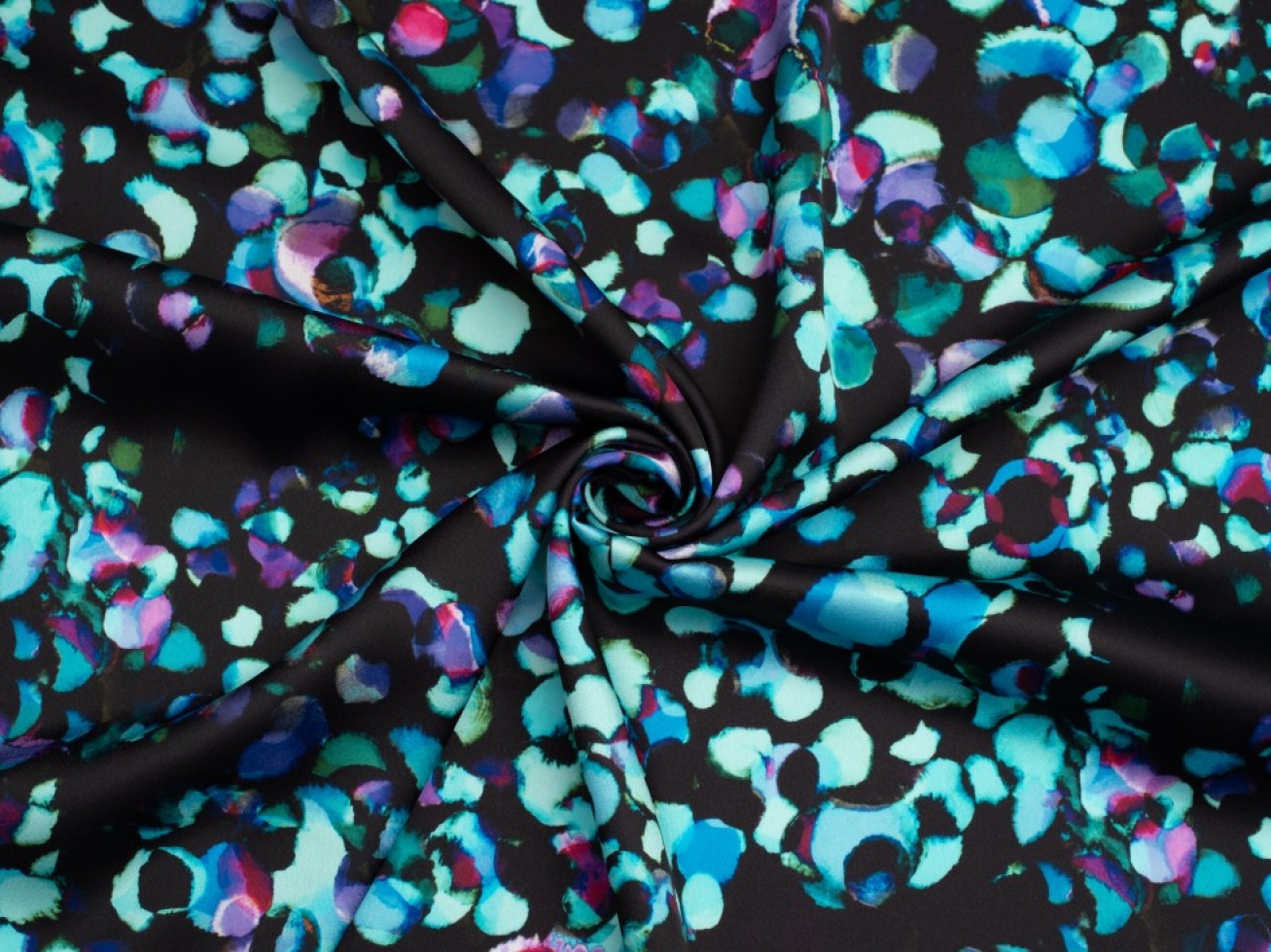 Minerva Exclusive Bubble Shoal Crepe Back Satin Fabric