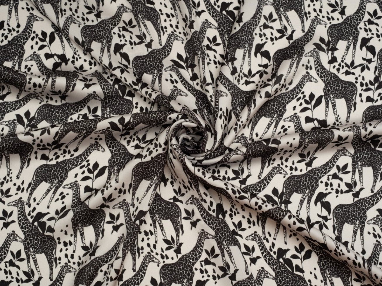 Minerva Exclusive Safari Stature Charmeuse Silky Satin Fabric