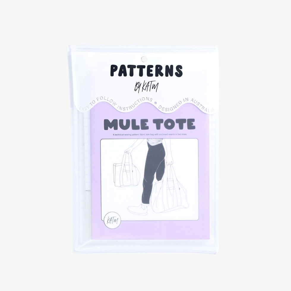 Kylie And The Machine Paper Sewing Pattern Mule Tote