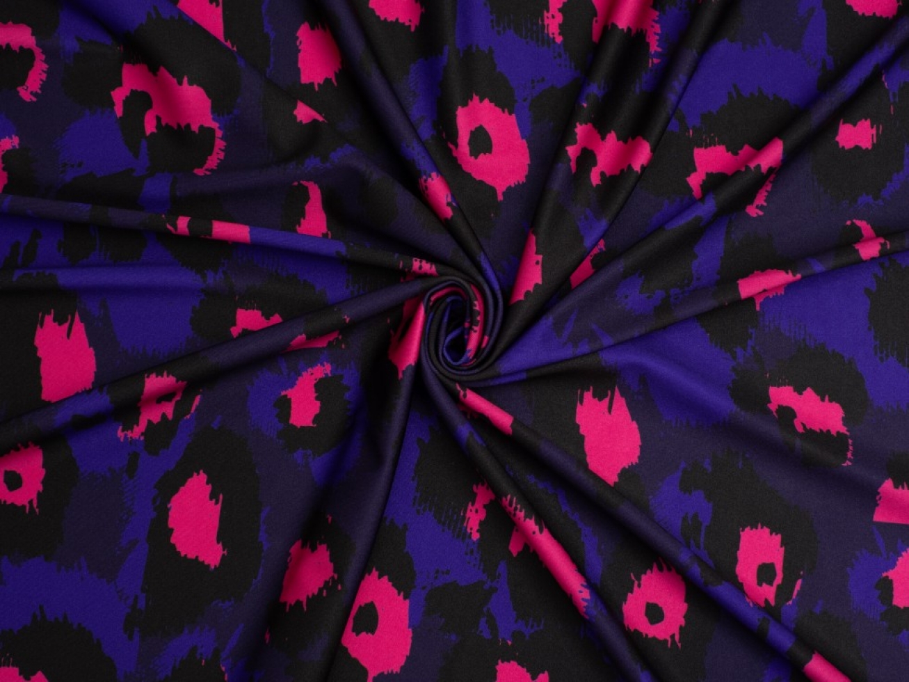 Minerva Exclusive Animal Glow Glossy Activewear Lycra Stretch Knit Fabric