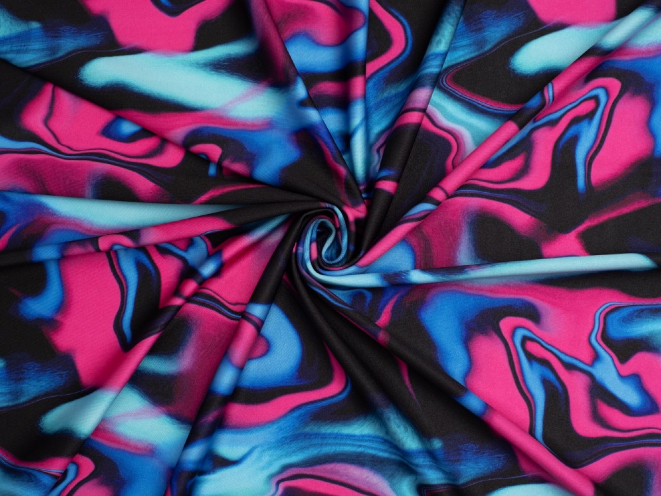 Minerva Exclusive Liquid Light Glossy Activewear Lycra Stretch Knit Fabric