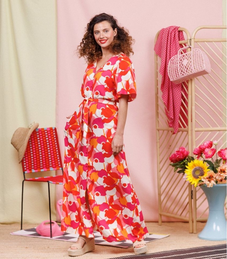 Cousette Paper Sewing Pattern Huguette Dress & Blouse